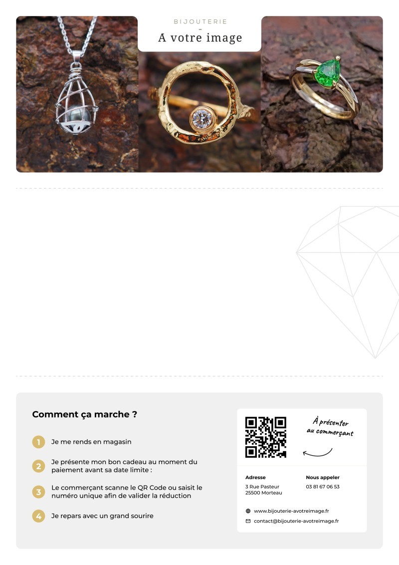 Aperçu du bon cadeau (email)